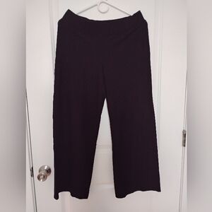 Eileen Fisher Black Wide Leg Pants
